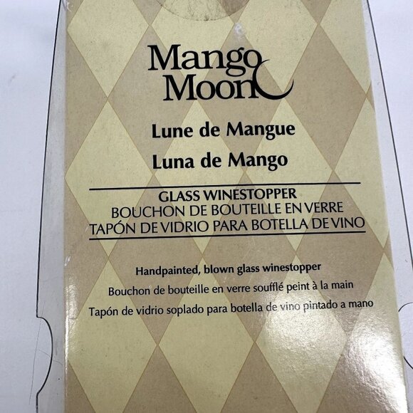 Mango Moon Glass Winestopper Christmas Tree - Picture 8 of 9